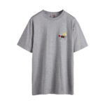 Áo thun Dior Horse Embroidery Relaxed Fit Grey Cotton Jersey Xám chất lượng cao