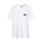 Áo thun Dior Horse Embroidery Relaxed Fit White Cotton Jersey Trắng sang trọng