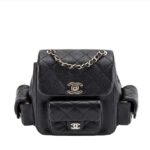 Ba Lô Chanel 23-24FW Duma Backpack Black Caviar GHW Màu Đen sang trọng và đẳng cấp