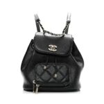 Ba Lô Chanel Business Affinity Backpack Mini Black Caviar GHW Đen sang trọng và thời thượng.