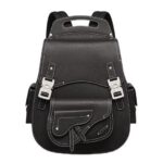 Ba Lô Dior Maxi Gallop Backpack So Black Calfskin Đen sang trọng