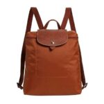 Ba Lô Longchamp Le Pliage Original M Backpack Cognac Nâu sang trọng và thời thượng