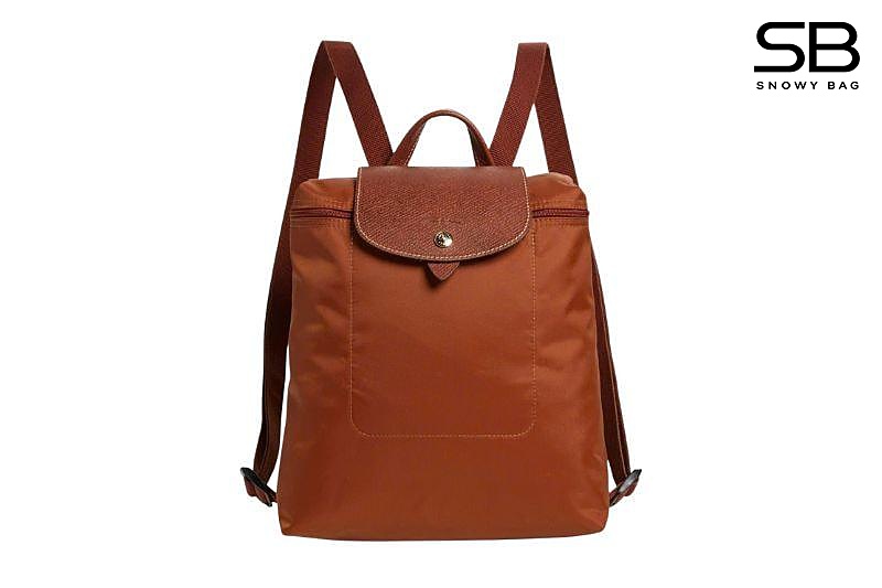 Ba Lô Longchamp Le Pliage Original M Backpack Cognac Nâu sang trọng và thời thượng