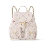Ba Lô LV Backup Monogram Empreinte M15113 Màu Kem sang trọng và tinh tế