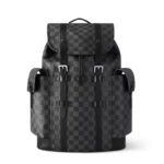 Ba Lô LV Christopher MM Backpack Damier Graphite 44CM sang trọng và thời thượng