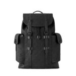 Ba Lô LV Christopher MM Backpack M55699 Black Taurillon S44 sang trọng và đẳng cấp.