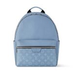 Ba Lô LV Discovery Backpack PM Taigarama Monogram Xanh Dương sang trọng