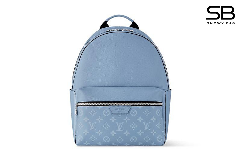 Ba Lô LV Discovery Backpack PM Taigarama Monogram Xanh Dương sang trọng
