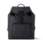 Ba Lô LV Montsouris Backpack M46683 Monogram Eclipse thời thượng và phong cách