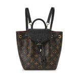 Ba Lô LV Montsouris Bb M45516 Monogram Black Leather sang trọng và thời thượng