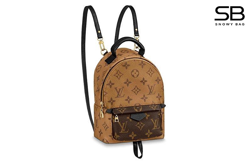 Ba Lô LV Palm Springs Mini M44872 Monogram Reverse Nâu sang trọng và thời thượng