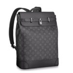 Ba Lô LV Steamer Backpack Monogram Eclipse Canvas Đen 45CM sang trọng và đẳng cấp
