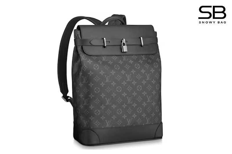 Ba Lô LV Steamer Backpack Monogram Eclipse Canvas Đen 45CM sang trọng và đẳng cấp