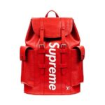 Ba Lô LV Supreme Christopher Epi PM Đỏ 48CM sang trọng