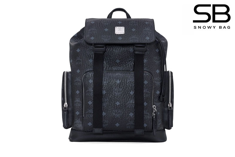 Ba Lô MCM Brandenburg Backpack in Visetos Đen 38CM - thiết kế thời thượng