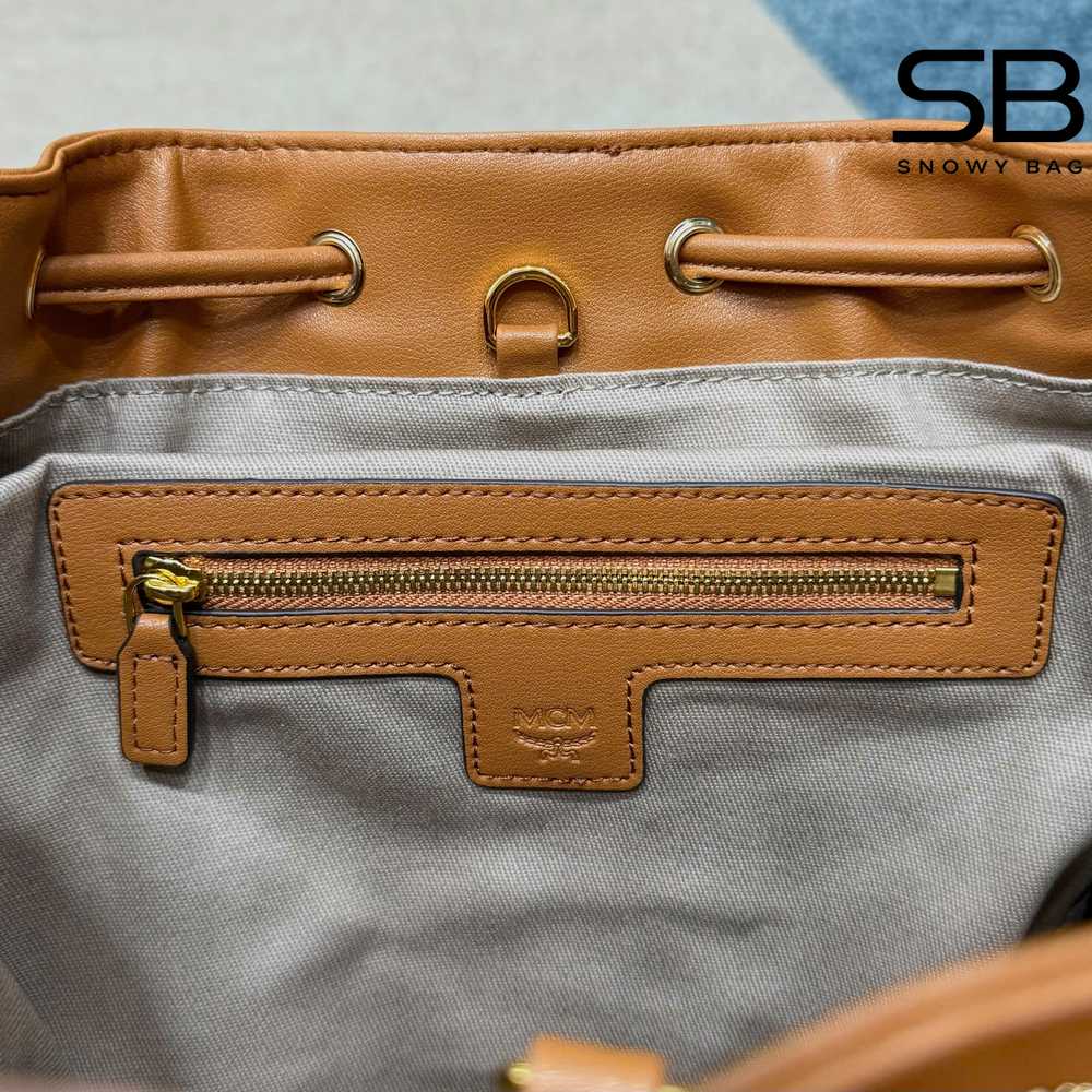 Ba Lô MCM Brandenburg Backpack in Visetos Nâu 38CM sang trọng và đẳng cấp