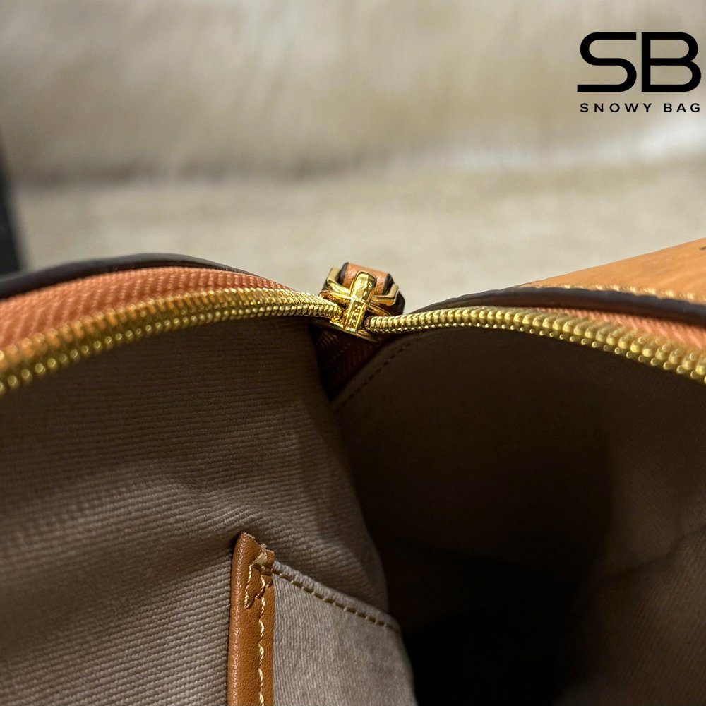 Ba Lô MCM Medium Stark Backpack In Visetos Double Zip Cognac Nâu 42CM sang trọng và đẳng cấp