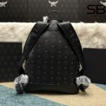 Ba Lô MCM Medium Stark Side Studs Backpack Đen 40CM với thiết kế tinh tế