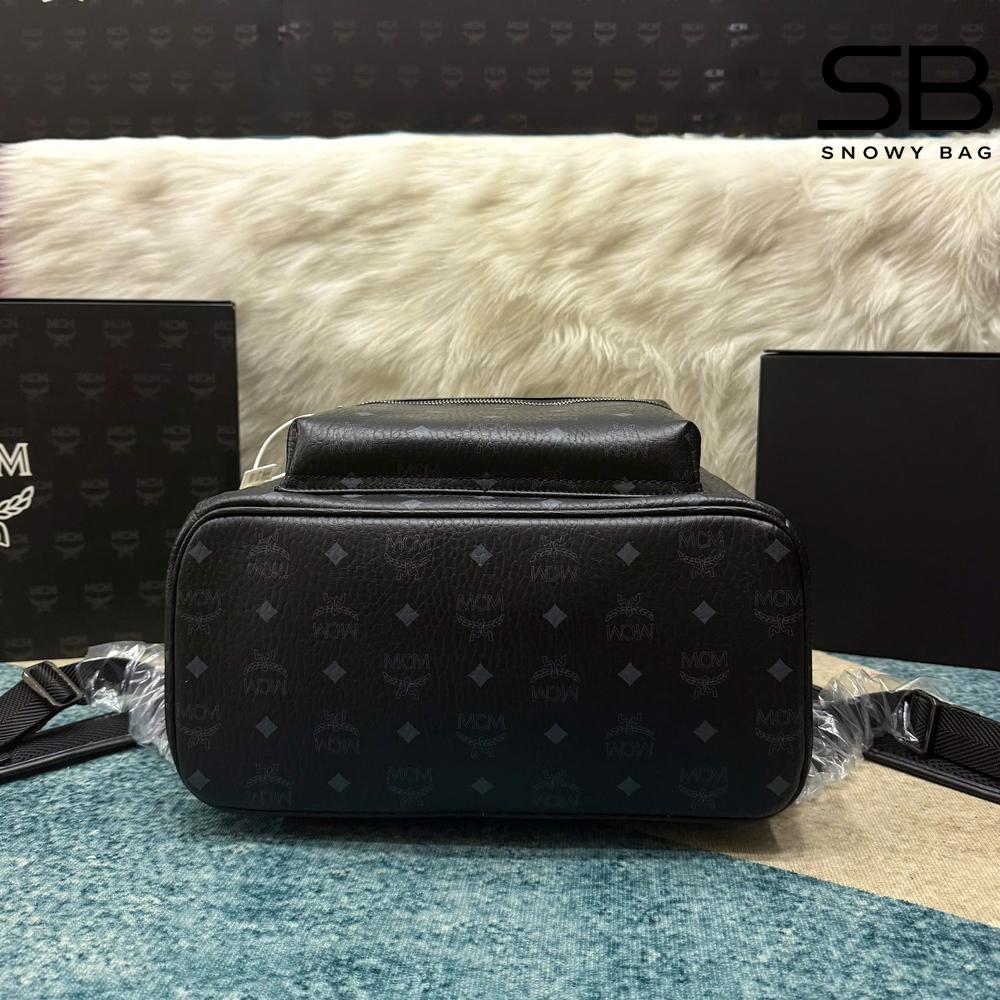 Ba Lô MCM Medium Stark Side Studs Backpack Đen 40CM sang trọng
