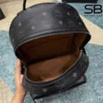 Ba Lô MCM Medium Stark Side Studs Backpack Đen 40CM với thiết kế tinh tế