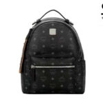 Ba Lô MCM Stark Backpack in Visetos Đen Size 27CM