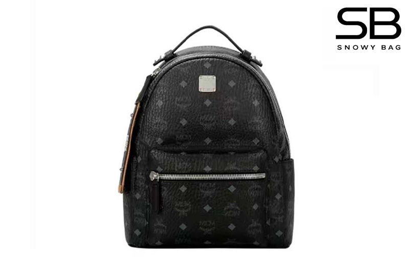Ba Lô MCM Stark Backpack in Visetos Đen Size 27CM
