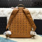 Ba Lô Stark Side Studs Backpack in Visetos Nâu 40CM với chi tiết logo tinh tế
