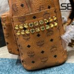 Ba Lô Stark Side Studs Backpack in Visetos Nâu 40CM cao cấp
