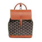 Balo Goyard Alpin Mini Backpack Black and Tan Đen Nâu sang trọng