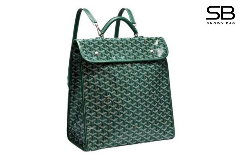 Balo Goyard Saint Léger Backpack Goyardine Green Xanh Lá chính hãng, sang trọng.