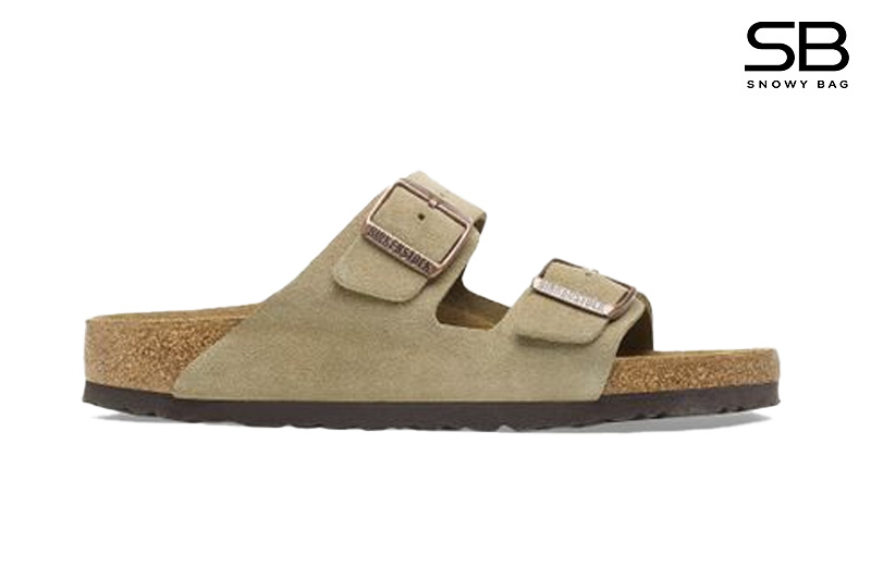Dép Birkenstock Arizona Soft Footbed Beige Màu Be