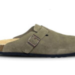 Dép Birkenstock Boston Soft Grey Green Màu Xám Xanh