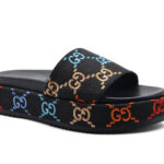 Dép Gucci Multicolor Slide Sandal