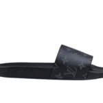Dép LV Monogram Eclipse Slide Màu Đen