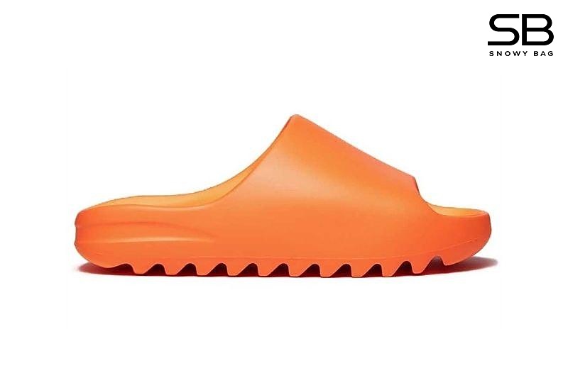 Dép Yeezy Slides Enflame Orange - Cam với thiết kế độc đáo, phong cách hiện đại