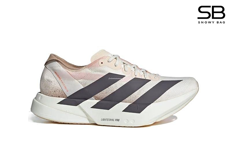 Giày adidas Adizero Adios Pro 4 White Grey Orange sang trọng