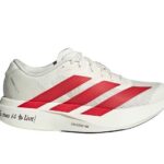 Giày adidas Adizero EVO SL Off White Better Scarlet Kem Đỏ thời trang hiện đại