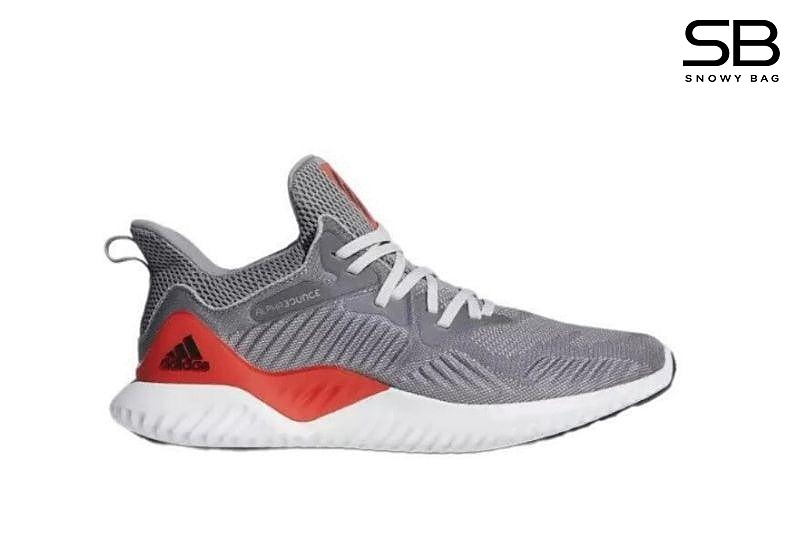 Giày Adidas Alphabounce Beyond Xám Đỏ 2018, thiết kế thể thao hiện đại