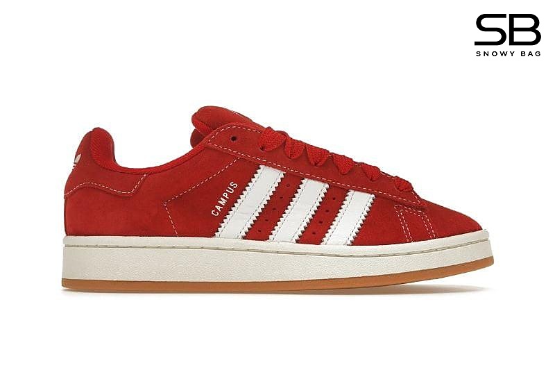 Giày adidas Campus 00s Better Scarlet Cloud White Đỏ với thiết kế hiện đại