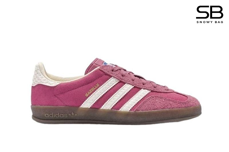Giày adidas Gazelle Pink Cloud White Hồng Trắng sang trọng và thời thượng