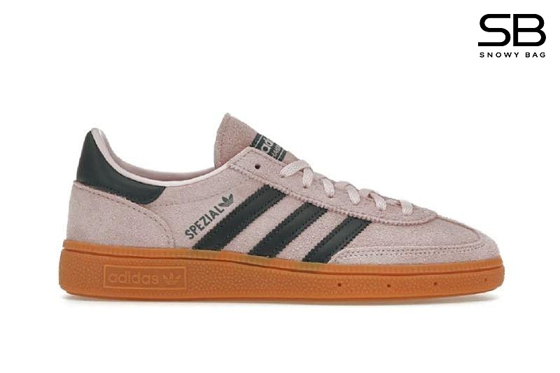 Giày adidas Handball Spezial Clear Pink Arctic Night Hồng Nâu thời trang