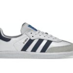 Giày adidas Samba ADV White Shadow Navy Trắng Xanh Navy thiết kế thể thao hiện đại