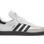 Giày adidas Samba Classic White Trắng Đen kiểu dáng thể thao sang trọng