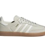 Giày adidas Samba OG Aluminum Gum Màu Be Đế Nâu sang trọng và phong cách