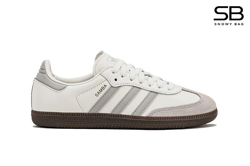 Giày adidas Samba OG White Granite Màu Trắng Xám sang trọng và thời thượng
