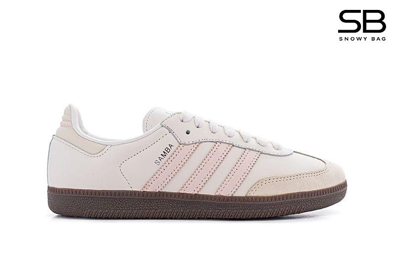 Giày adidas Samba OG Wonder Quartz Màu Trắng Hồng sang trọng