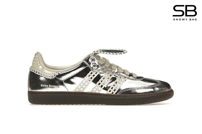 Giày adidas Samba Wales Bonner Silver Màu Bạc sang trọng và thời thượng