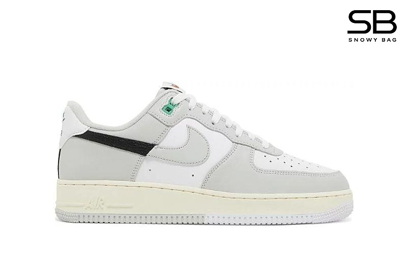 Giày Air Force 1 Low '07 LV8 Split Light Silver sang trọng và thời thượng