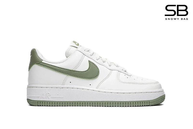 Giày Air Force 1 Low '07 SE Next Nature Oil Green Trắng Xanh sang trọng