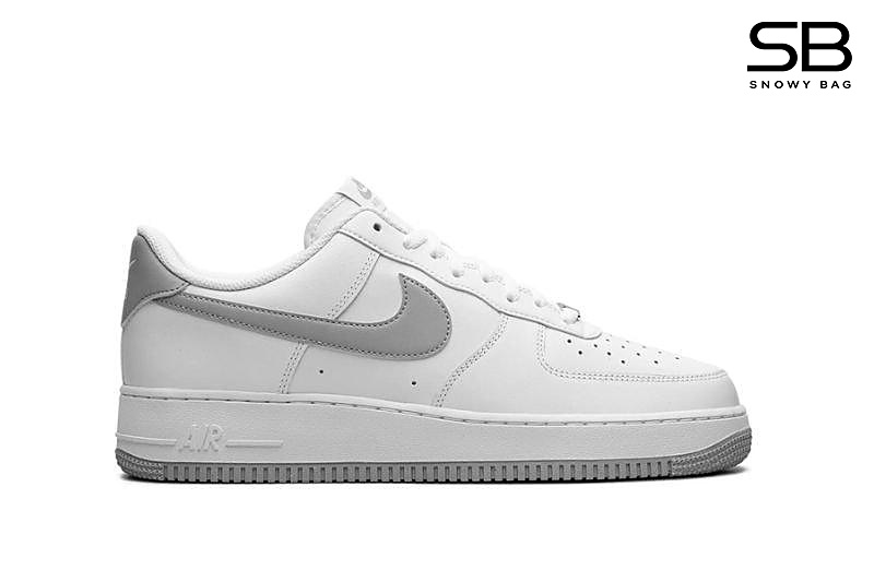 Giày Air Force 1 Low 07 White Light Smoke Grey Trắng Xám đẹp mắt